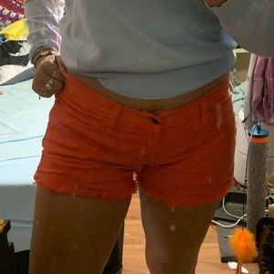 Red lucky brand shorts